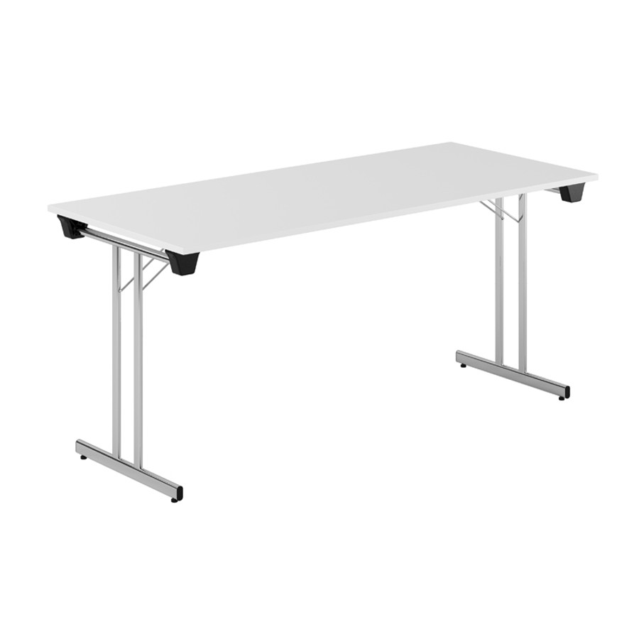 Dinner Style Fällbord — Krom
